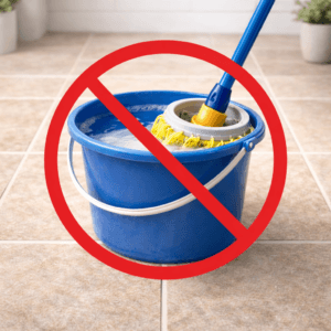 Umývanie podlahy bez vedra